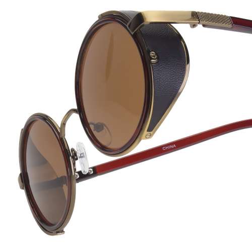 Vintage Retro Mirror Round SUN Glasses Goggles Steampunk Punk Sunglasses s